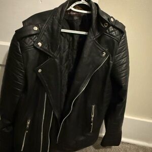 Men's Black Leather jacket